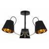 Люстра на штанге ILLUMICO IL6120-3COU-79 BK GD
