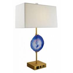 Настольная лампа декоративная Imperiumloft Blue Agate 43,324