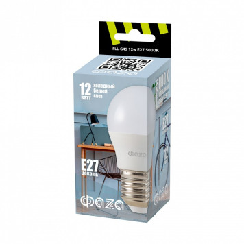 Лампа светодиодная Jazzway E27 12Вт 5000K FLL- G45 12w E27 5000K-1