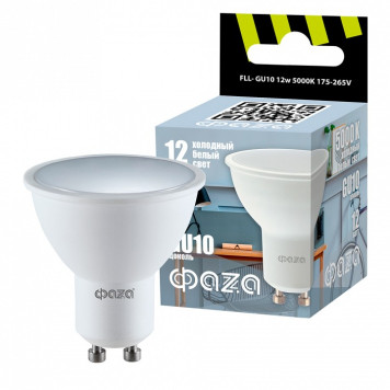 Лампа светодиодная Jazzway GU10 12Вт 5000K FLL- GU10 12w 5000K-2