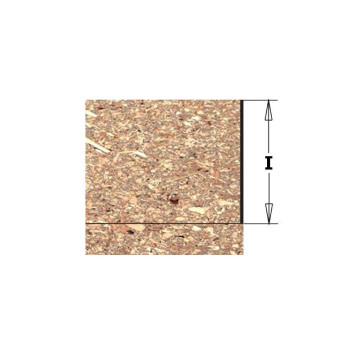 Фреза обгонная CMT с нижним подшипником S=8 D=19x25,4 (K906-191)-1
