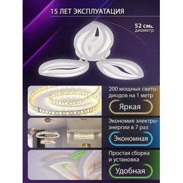 Потолочная люстра Natali Kovaltseva SM LED LAMPS 81456-4