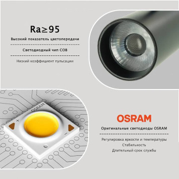 Светильник на штанге LIGHTERA Startrek 220 LE169TRS-20B WIFI-6