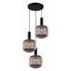 Подвесной светильник LUMINA DECO Gato LDP 1217-3 GY+BK