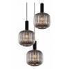 Подвесной светильник LUMINA DECO Gato LDP 1217-3 GY+BK