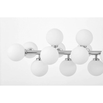 Люстра на штанге LUMINA DECO Marsiada LDP 6033-24 CHR-3