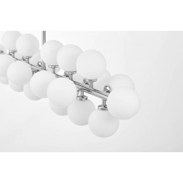 Люстра на штанге LUMINA DECO Marsiada LDP 6033-24 CHR-4