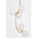 Подвесная люстра LUMINA DECO BONIO LDP 7031-6 F.GD