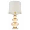 Настольная лампа декоративная LUMINA DECO Briston LDT 303 F.GD+WT