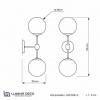 Бра LUMINA DECO Zodiak LDW 6001-2 BK+WT
