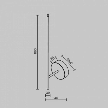 Бра Maytoni Elegant C085WL-L12BS2.7K-5