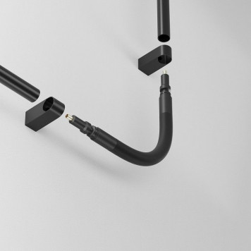 Соединитель угловой L-образный для модульных светильников Maytoni Accessories for system Axity CA005FC-B-3