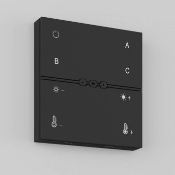 Панель универсальная сенсорная накладная Maytoni Smart Home DRC034-8-B-2