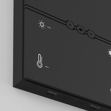 Панель универсальная сенсорная накладная Maytoni Smart Home DRC034-8-B-5