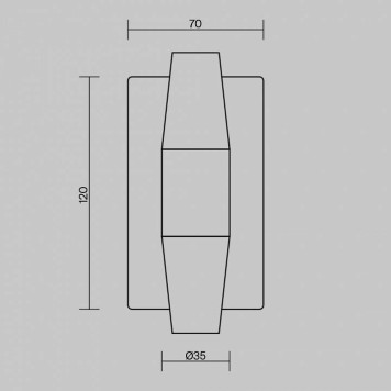 Бра Maytoni Arana MOD401WL-L6BS3K-3