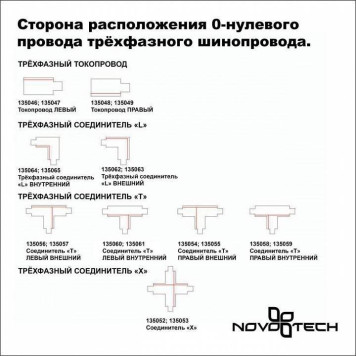 Трек накладной Novotech Port 135040-3