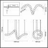 Подвесной светильник Odeon Light Crystal 1 5008/92L