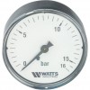 Манометр аксиальный Watts F+R100(MDA) 63/16 нр 1/4 х 16 бар 63мм.