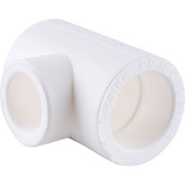 Тройник переходной Kalde 32х25х32 для полипропиленовых труб под сварку (цвет белый) (3212-tio-322532)