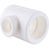 Тройник переходной Kalde 40х25х40 для полипропиленовых труб под сварку (цвет белый) (3212-tio-402540)