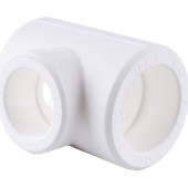 Тройник переходной Kalde 40х32х40 для полипропиленовых труб под сварку (цвет белый) (3212-tio-403240)