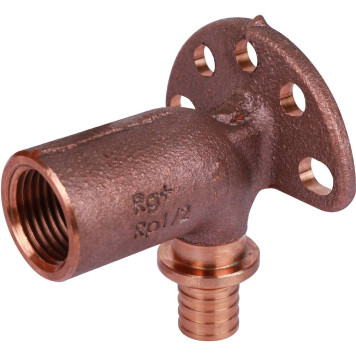 REHAU RAUTITAN Фитинги Угольник настенный 16-Rp 1/2 длинный RX+ для труб из сшитого полиэтилена-1