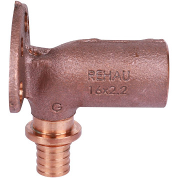 REHAU RAUTITAN Фитинги Угольник настенный 16-Rp 1/2 длинный RX+ для труб из сшитого полиэтилена-3