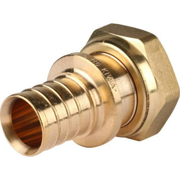 Фитинги RAUTITAN Переходник с накидной гайкой 32-G 1 1/4 Rx для труб из сшитого полиэтилена аксиальный - REHAU RAUTITAN