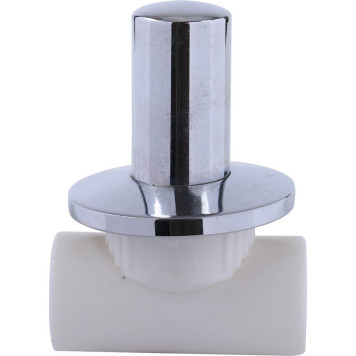 Kalde Вентиль под штукатурку с хромированной ручкой (d=25)-1