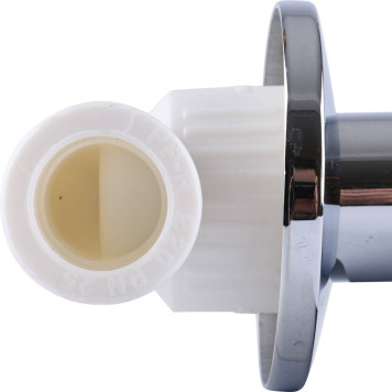 Вентиль Kalde с удлиненной ручкой для штукатурки (d=20), хромированный.-4