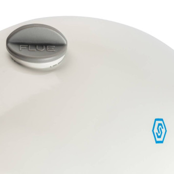 Адаптер для котла угловой STOUT DN60/100 90° коаксиальный (совместимый с Bosch, Buderus)(с логотипом) SCA-6010-240190 (SCA-6010-240190)-6