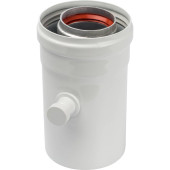 Конденсатосборник горизонтальный STOUT DN60/100, п/м уплотнения в компл. с лого. SCA-6010-000102 (SCA-6010-000102)