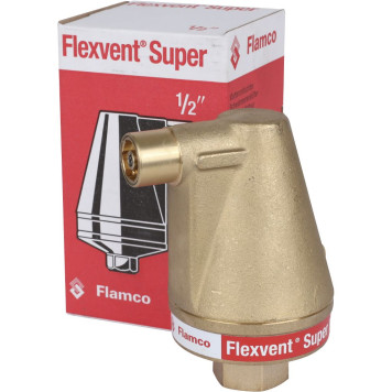 Автоматический воздухоотводчик Flamco Flexvent Super 1/2-7