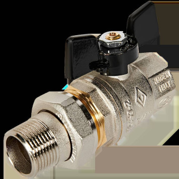 Шаровой кран BUGATTI Oregon с полусгоном 3/4 внутренняя наружная резьба