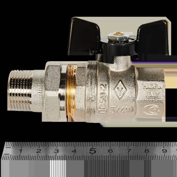 Шаровой кран BUGATTI Oregon с полусгоном 3/4 внутренняя наружная резьба-2