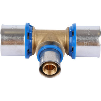 Тройник переходной APE 32х20х32 для металлопластиковых труб прессовой-3