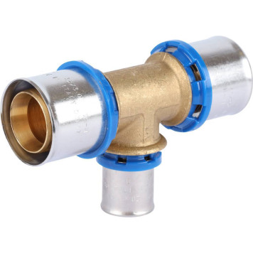 Тройник переходной APE 32х20х32 для металлопластиковых труб прессовой-4