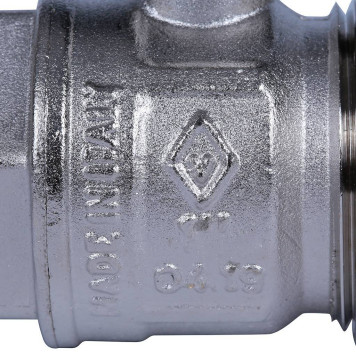 Шаровой кран BUGATTI New Jersey с полусгоном 1& (ручка-бабочка) внутренняя-наружная резьба-8