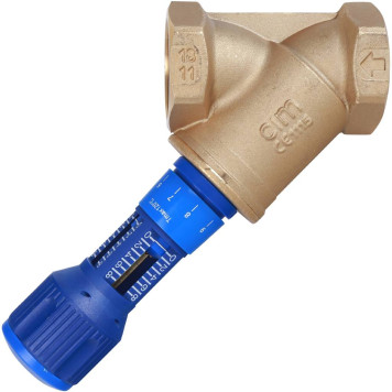 Балансировочный клапан Cimberio 727ОТ 20& латунь Kvs=50,52 PN20 BB без ниппелей-1