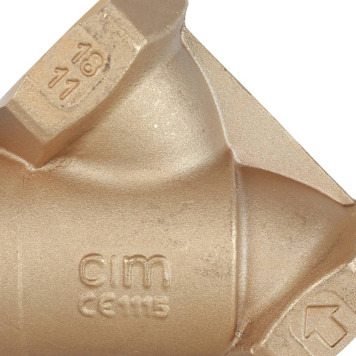 Балансировочный клапан Cimberio 727ОТ 20& латунь Kvs=50,52 PN20 BB без ниппелей-5