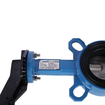 Затвор диск чугун Tecofi VPI4449-02EP0065 Ду65 Ру16 для нержавеющих сталей-6