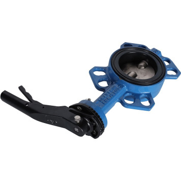 Затвор диск чугунный Tecofi VPI4449-02EP0080 Ду80 Ру16 для агрессивных сред.-7