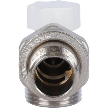 Клапан запорно-балансировочный угловой STOUT SVL 1/2 х 3/4 ЕК (SVL-1166-000015)-1