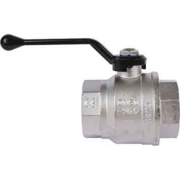 Шаровой кран BUGATTI New Jersey, ручка-рычаг из алюминия, внутренняя резьба 2 дюйма.-3