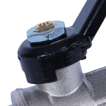 Шаровой кран BUGATTI New Jersey с ручкой-рычагом из алюминия, внутренняя наружная резьба 1/2&-8