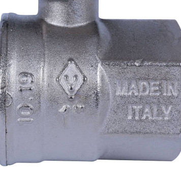 Шаровой кран BUGATTI New Jersey с ручкой-бабочкой и внутренней резьбой 1 дюйм.-7