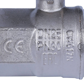 Шаровой кран BUGATTI New Jersey с ручкой-бабочкой и внутренней резьбой 1 дюйм.-8