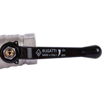 Шаровой кран BUGATTI Arizona с ручкой-рычагом из алюминия (внутренняя резьба 1 1/4)-7