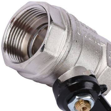 Шаровой кран BUGATTI Arizona с ручкой-рычагом из алюминия (внутренняя резьба 1 1/4)-8