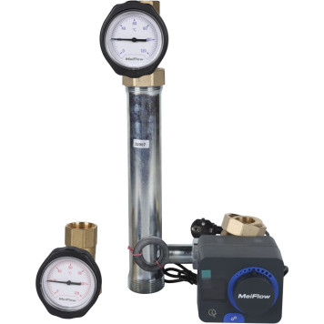 Насосная группа MeiFlow TOP S MC-CV DN25 с электронным термостатом без насоса Meibes M45990EA-2